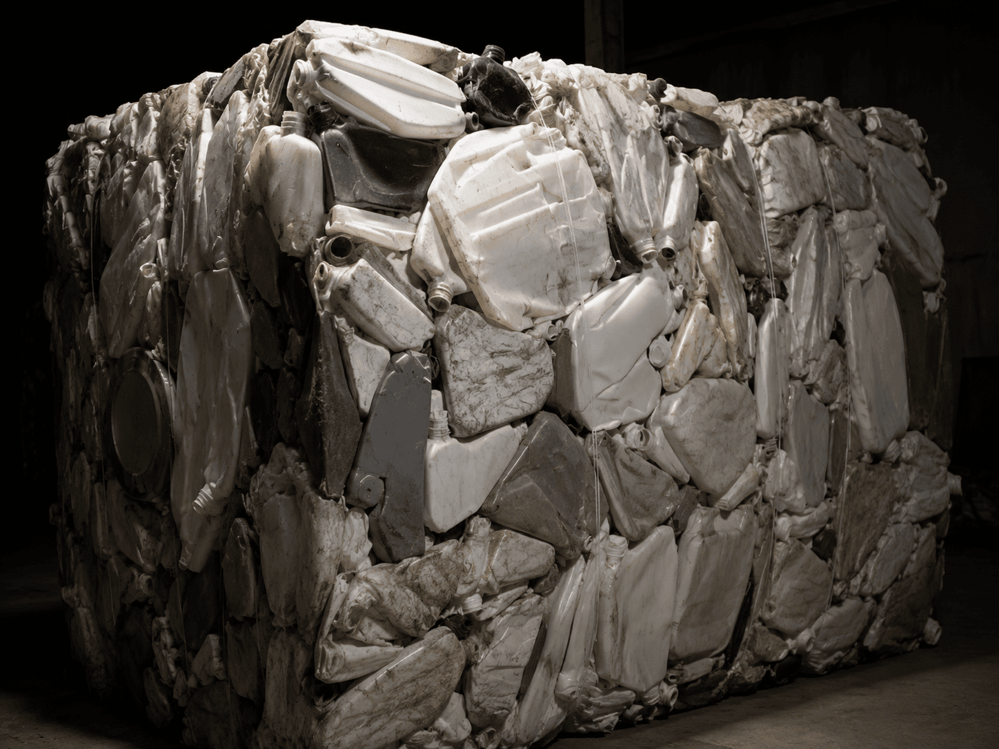 HDPE scrap material
